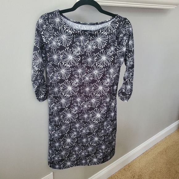 Soybu  guarter length sleeve black dress - Picture 2 of 7